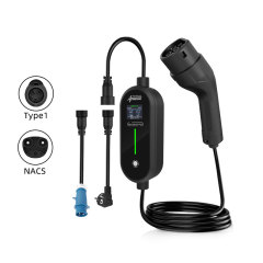 Hongte Mode 2 Portable EV Charger | 3.5kW & 7kW 2-in-1 Plug and Play