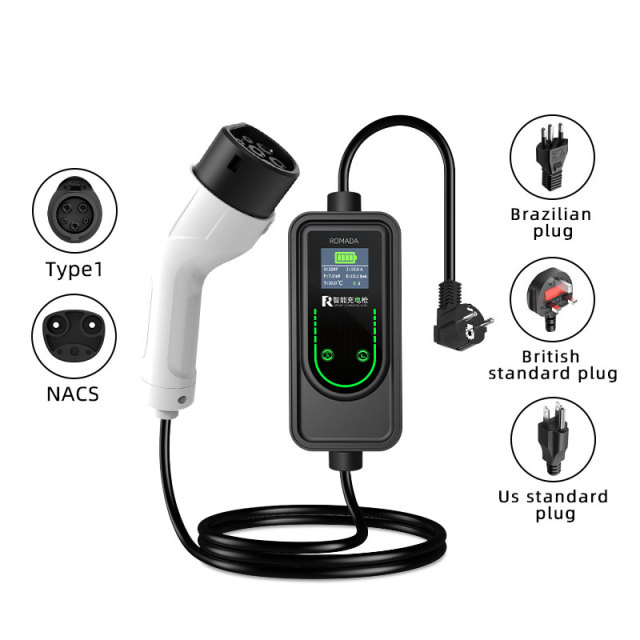 Hongte Mode 2 Portable EV Charger | 3.5kW & 7kW with LCD