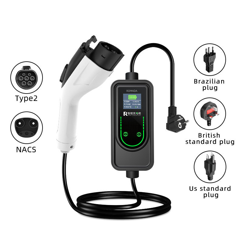 Hongte Mode 2 Portable EV Charger | 3.5kW & 7kW with LCD
