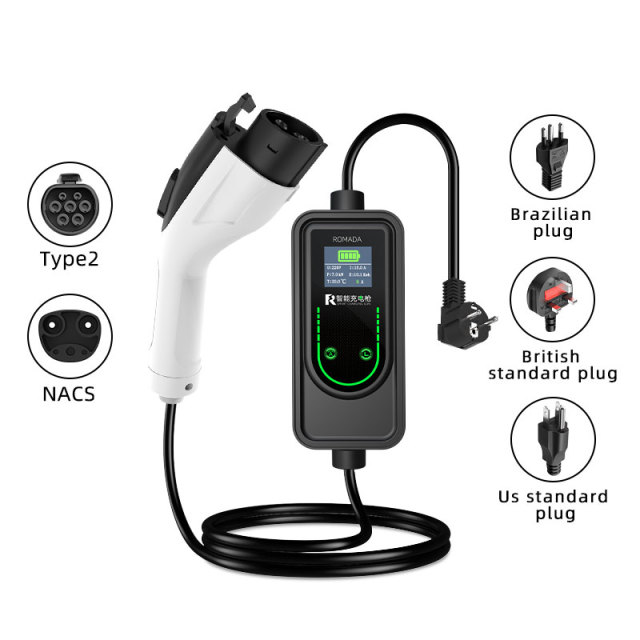 Hongte Mode 2 Portable EV Charger | 3.5kW & 7kW with LCD