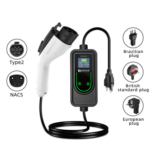 Hongte Mode 2 Portable EV Charger | 3.5kW & 7kW with LCD