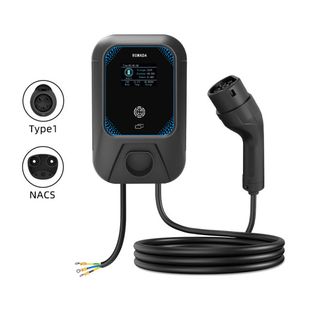Hongte Mode 3 AC EV Charger | 7kW–22kW Smart Charging