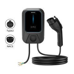 Hongte Mode 3 Smart AC EV Charger | 7–22kW with Indicator Lights