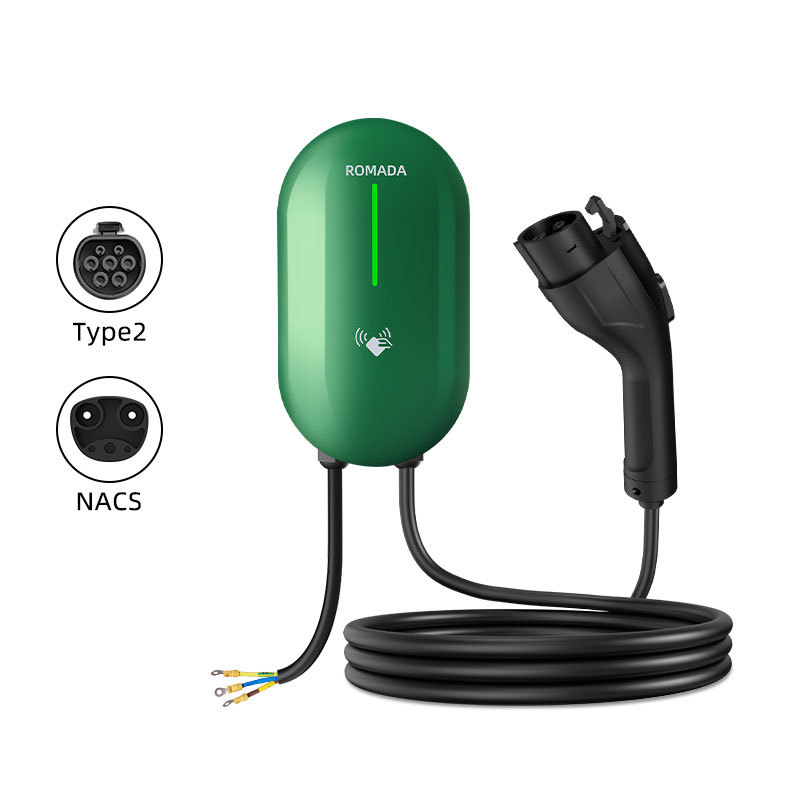 Hongte KQ03 Mode 3 AC EV Charger 7kW 11kW 22kW | IP66 Indicator Light Charging Station