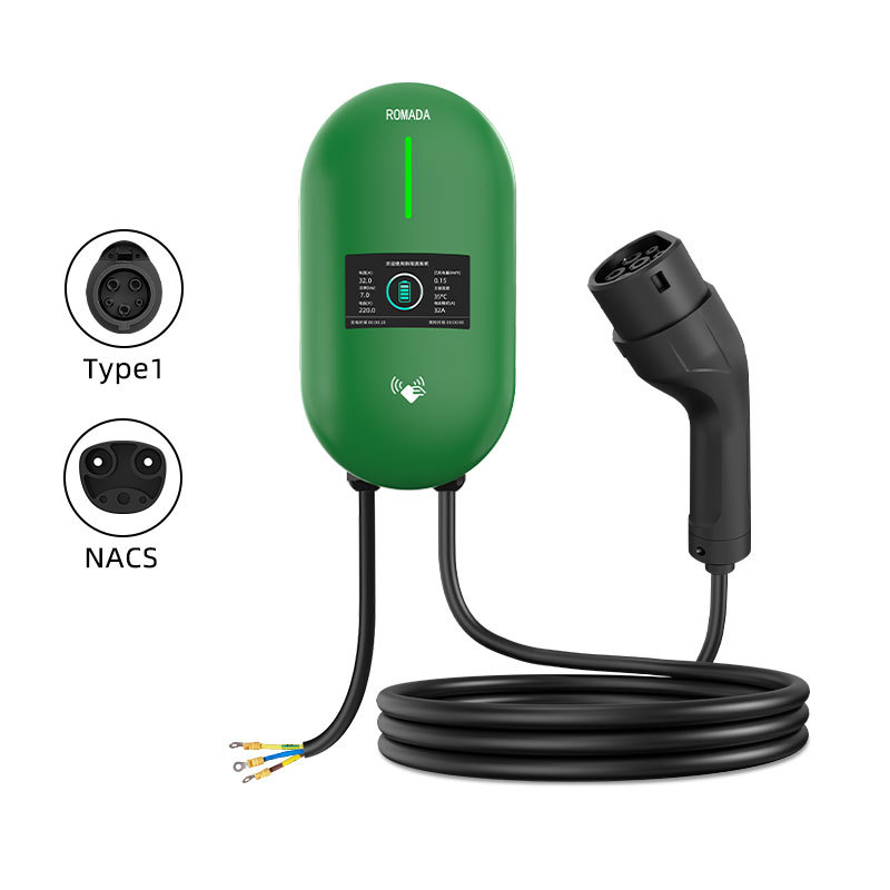 Hongte Mode 3 Smart EV Charger 7kW 11kW 22kW | 4.3” Screen AC Charging Station