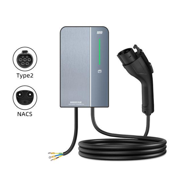 Hongte KQ04 Mode 3 AC EV Charger 7kW 11kW 22kW | IP66 Commercial Charging Station