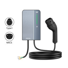 Hongte KQ04 Mode 3 AC EV Charger 7kW 11kW 22kW | IP66 Commercial Charging Station