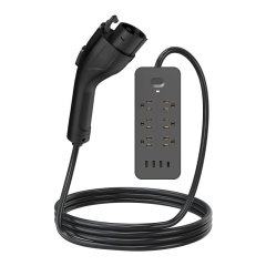 EV Discharge Gun 4000W Portable V2L Adapter EU & US Standard IP55 Outdoor Power