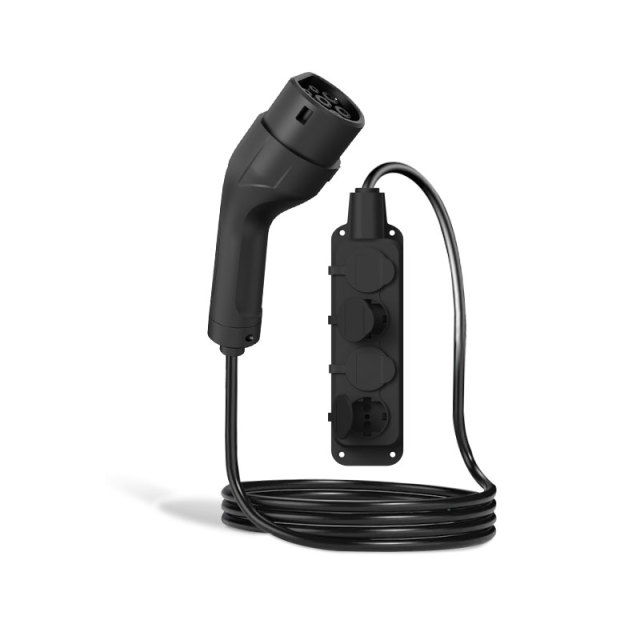 EV Discharge Gun 4000W Portable V2L Adapter EU & US Standard IP55 Outdoor Power