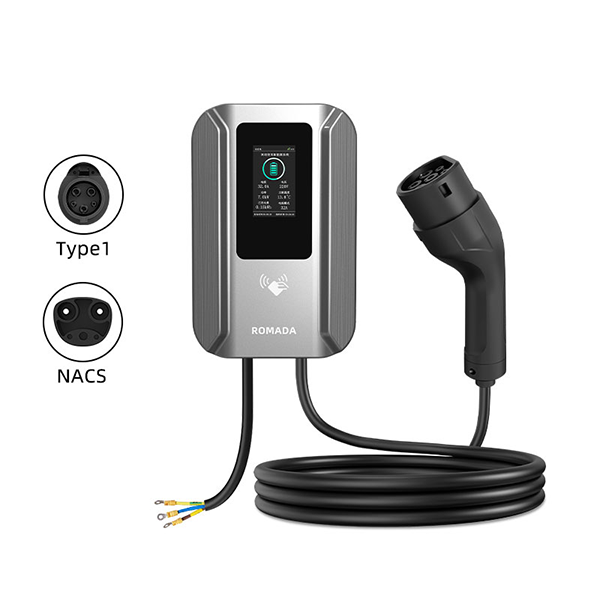 Hongte Commercial AC EV Charger with LCD