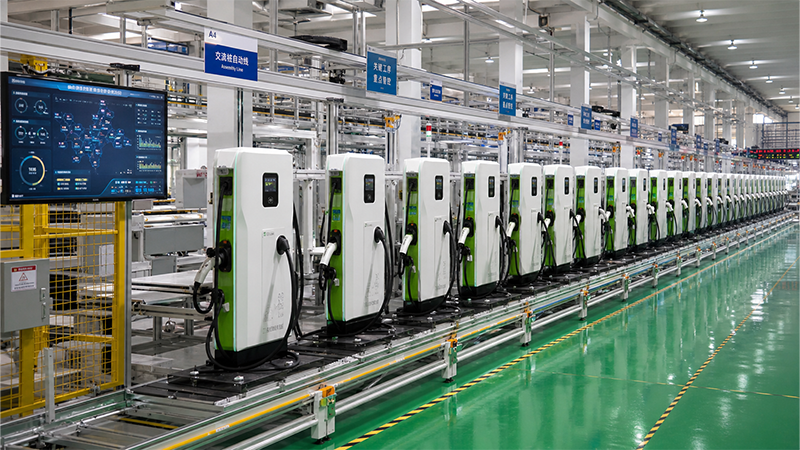 Hongte EV factory production line