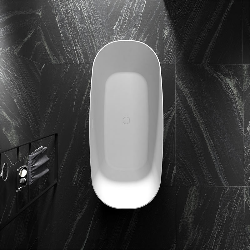 Wholesale Fashion Oval Colorful Freestanding Acrylic Bathtub TW-7606