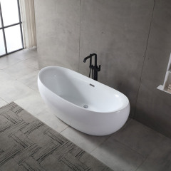 Factory Supply Quality Assurance Oval Freestanding Acrylic Bathtub XA-136