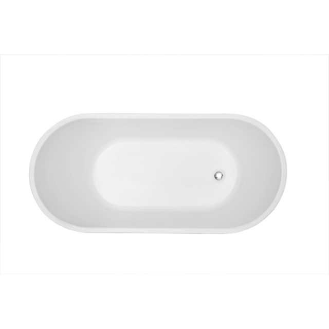 Manufacturer Oval Freestanding Acrylic Bathtub XA-115
