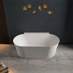 Quality Wholesale Unique Design Back To Wall Freestanding Acrylic Bathtub TW-7620