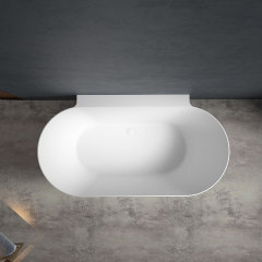 Quality Wholesale Unique Design Back To Wall Freestanding Acrylic Bathtub TW-7620