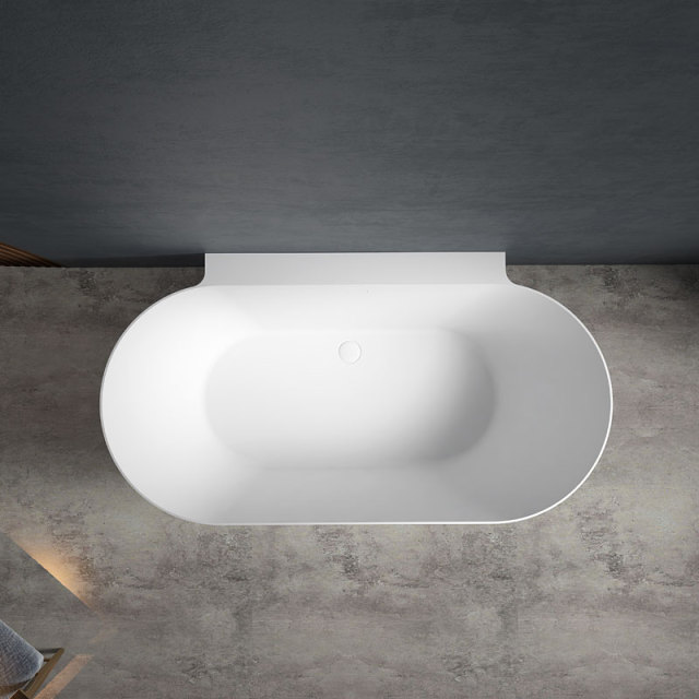 Quality Wholesale Unique Design Back To Wall Freestanding Acrylic Bathtub TW-7620