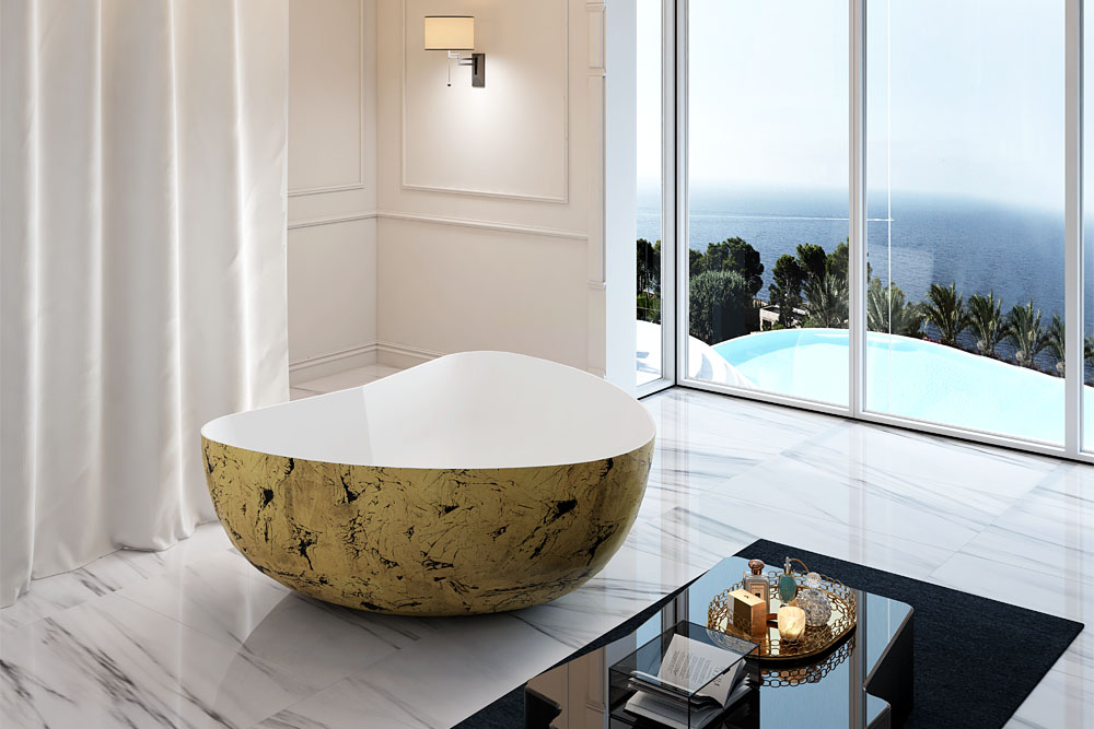 Heart-shaped Good Quality Freestanding Acrylic Bathtubs  TW-7663G