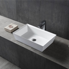 Quality Wholesale Unique Design Rectangle Above Counter Top Wash Basin XA-A33C