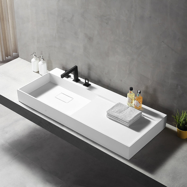 Factory Supply Quality Assurance Above Counter Top Sink & Wall Hung Single Wash Basin TW-G222