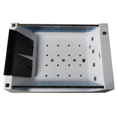 Freestanding 2 Person Whirlpool Massage Function Acrylic Bathtubs XA-010