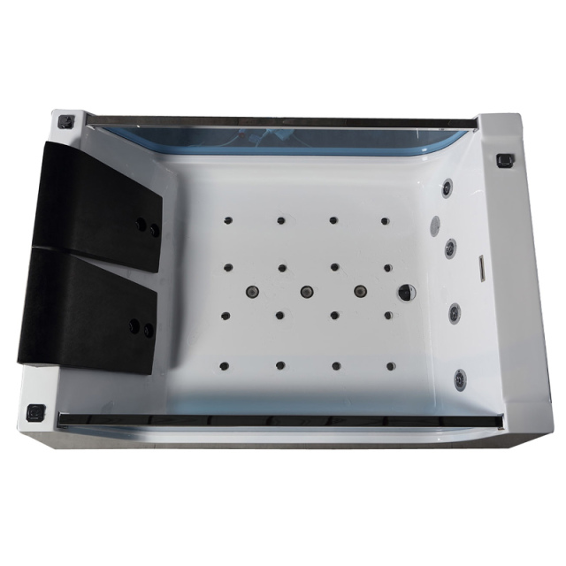 Freestanding 2 Person Whirlpool Massage Function Acrylic Bathtubs XA-010