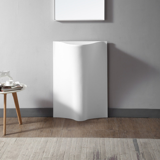 Exporter Freestanding Artificial Stone Wash Hand Basin XA-Z07