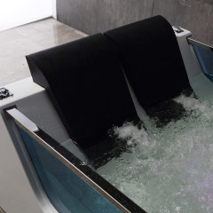 Freestanding 2 Person Whirlpool Massage Function Acrylic Bathtubs XA-010