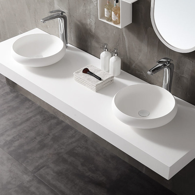 Factory Wholesale Wall Mounted Artificial Stone Countertop XA-T17