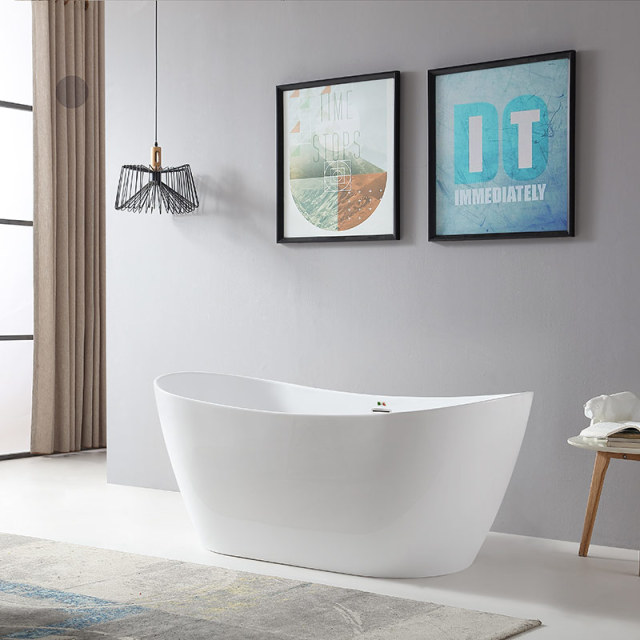 Wholesale Price High-End Oval Freestanding Acrylic Bathtub TW-6612