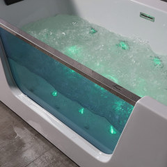 Freestanding Whirlpool Massage Function Acrylic Bathtubs XA-063