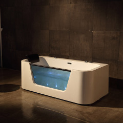 Freestanding Whirlpool Massage Function Acrylic Bathtubs XA-063