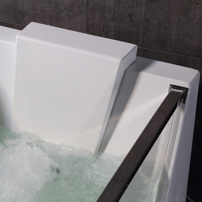 Corner Freestanding Whirlpool Massage Function Acrylic Bathtubs XA-036