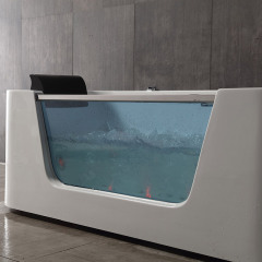 Freestanding Whirlpool Massage Function Acrylic Bathtubs XA-063