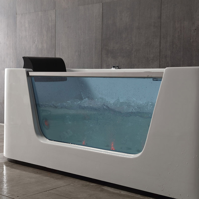 Freestanding Whirlpool Massage Function Acrylic Bathtubs XA-063