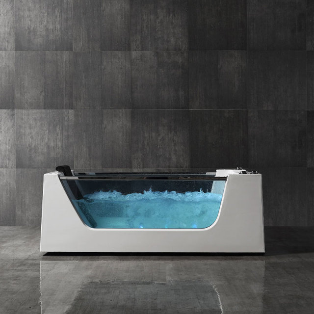 Freestanding Whirlpool Massage Function Acrylic Bathtubs XA-038