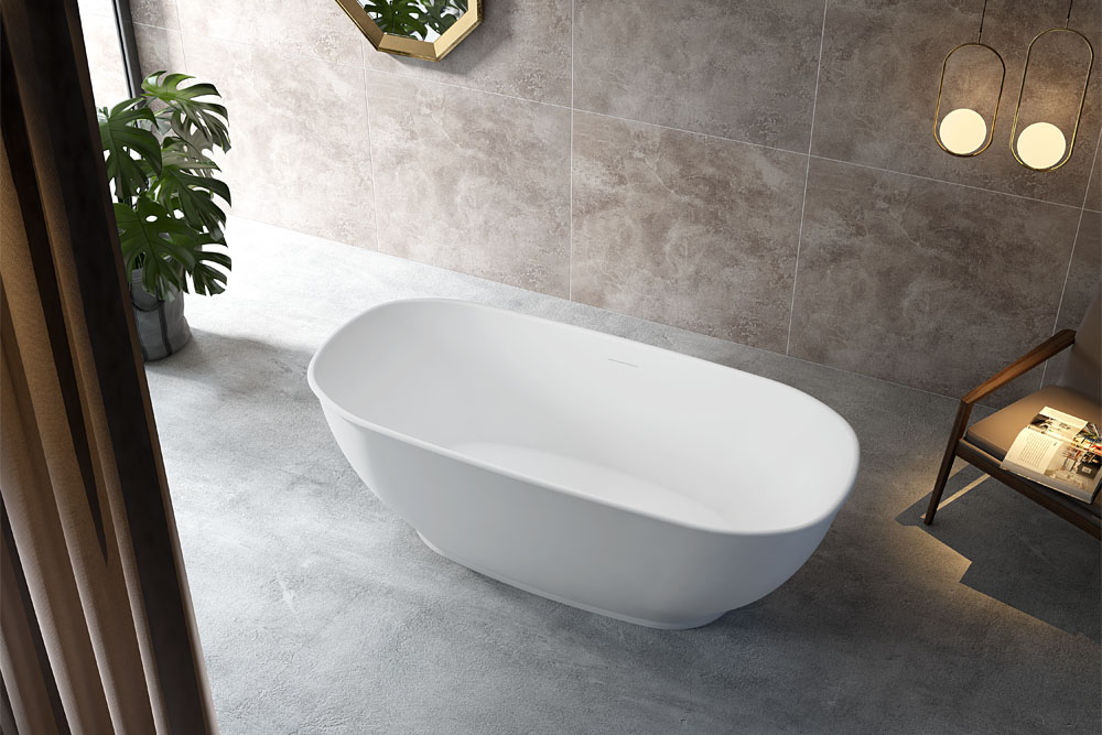 Oval Freestanding Acrylic Bathtub TW-7650