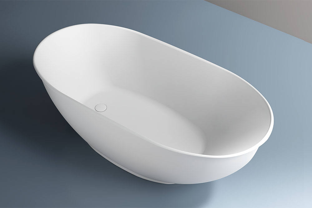 Hot Sale Oval Hotel Freestanding Acrylic Bathtubs  TW-7651