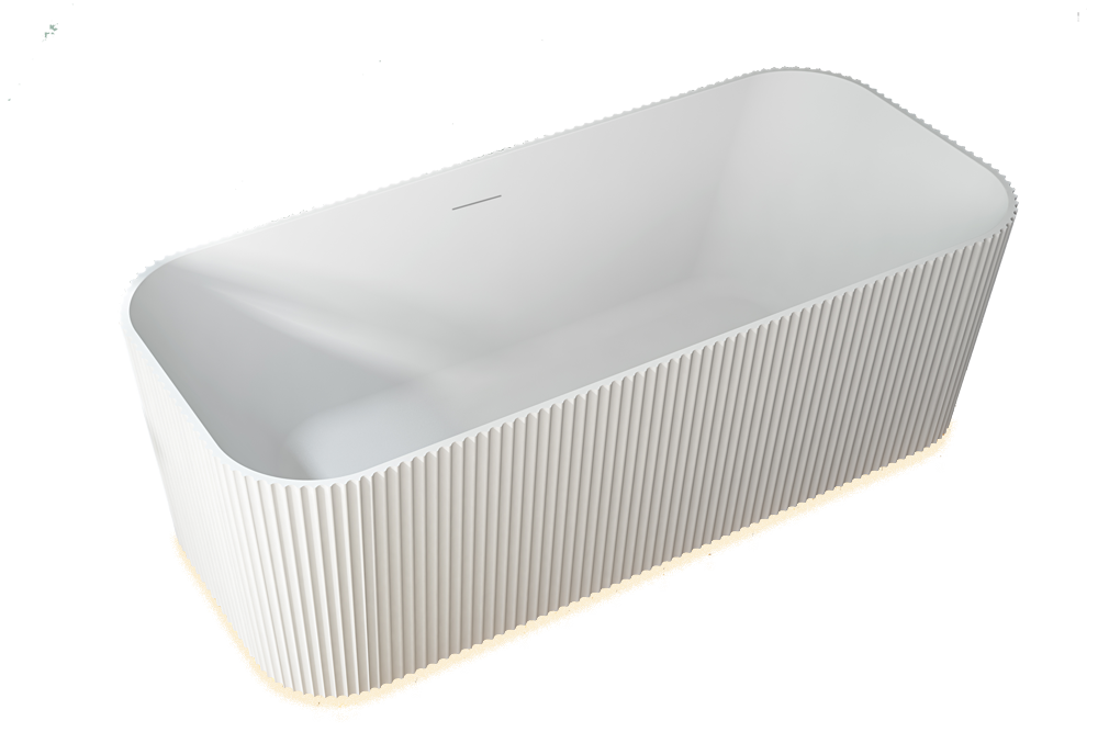 Rectangle Freestanding Acrylic Bathtub With Lighting TW-7682