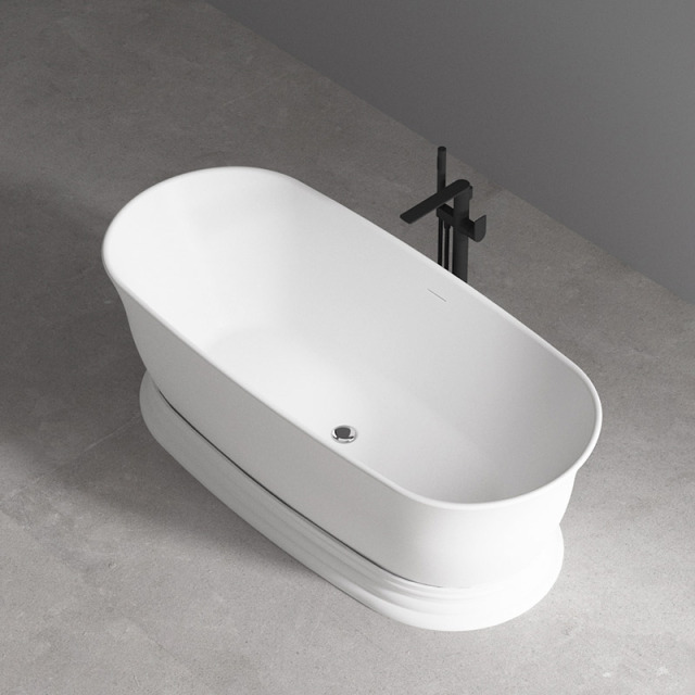 Popular Wholesale Designer Oval Pedestal Acrylic Bathtub TW-7798