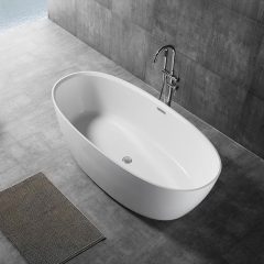 Popular Wholesale Designer Freestanding Stone Resin Bathtub XA-8815