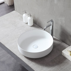 Popular Wholesale Designer Round Above Counter Top Wash Basin XA-A93