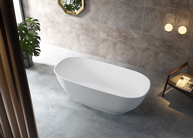Oval Freestanding Acrylic Bathtub TW-7650