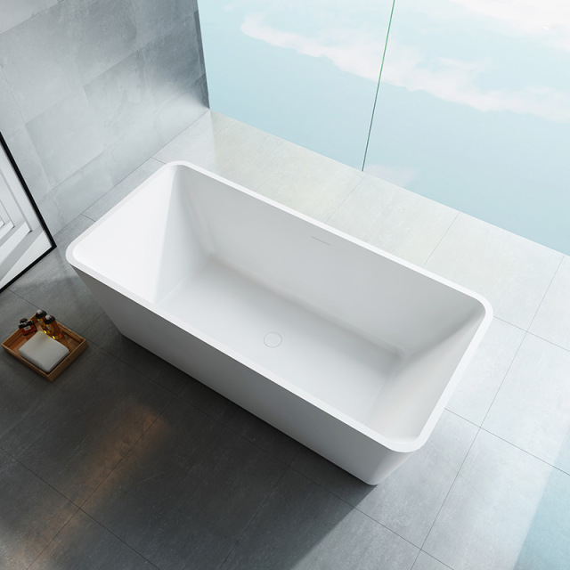 New Design Rectangle Freestanding Acrylic Bathtub XA-179