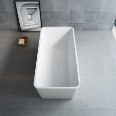 New Design Rectangle Freestanding Acrylic Bathtub XA-179