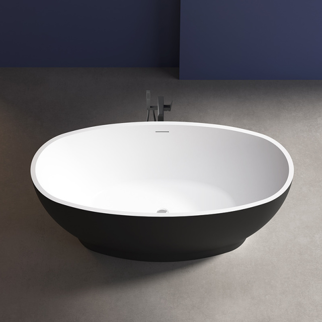 Factory Supply Quality Assurance Colorful Oval Pedestal Acrylic Bathtub TW-6686