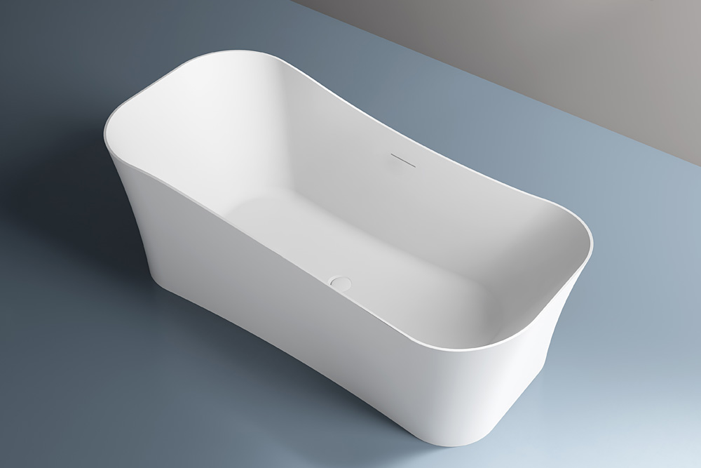 Hot Sale White CE Rectangle Freestanding Acrylic Bathtub TW-7623