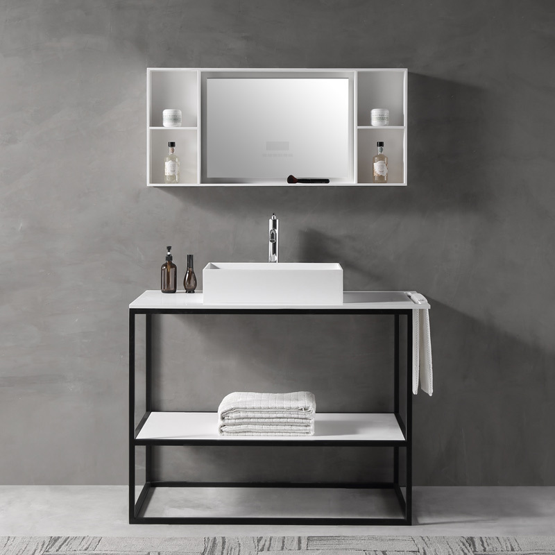 Manufacturer Console Sink With Shelf Floor Bathroom Cabinet TW-2013