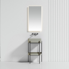Console Sink With Shelf Floor Bathroom Cabinet WBL-9701