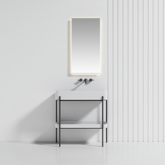 Console Sink With Shelf Freestanding Bathroom Vanity WBL-9703